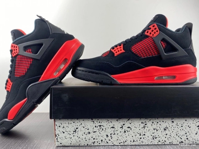 CT8527-016 Red 4 Air Jordan Thunder 0818